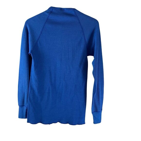 Vintage Duofold Shirt Mens XL Blue Base Layer Thermal Thermax Polyester USA Made - Picture 4 of 4